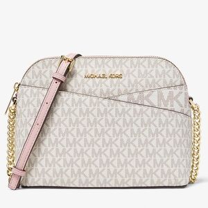 MICHAEL KORS Jet Set Travel Medium Logo Dome
Crossbody Bag